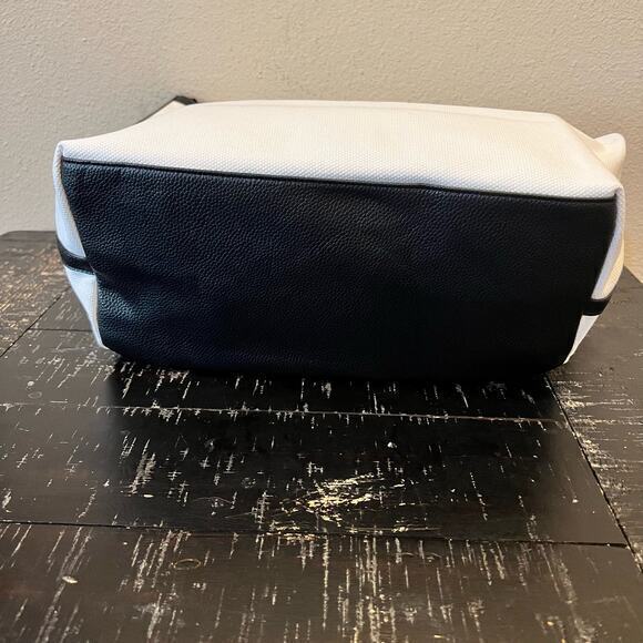 Walter Baker CARLY BAG Classic Canvas and Vegan Leather Tote - Picture 7 of 8